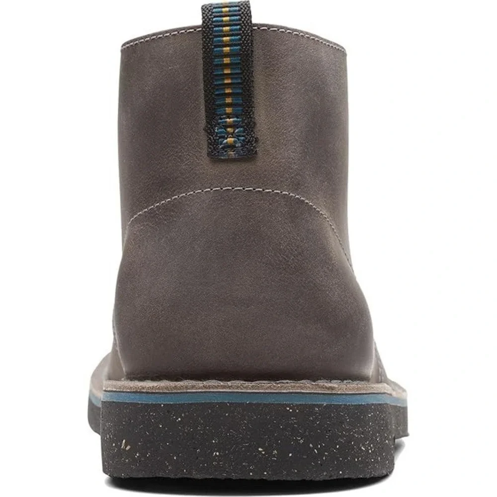 Clarks® (Men's 8 WIDE) Bushacre™ 3 Desert‎ Boots in Dark Grey Leather - $120